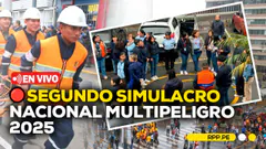 #ENVIVO SEGUNDO SIMULACRO NACIONAL MULTIPELIGRO 15/08/2025 #RPPESPECIALES