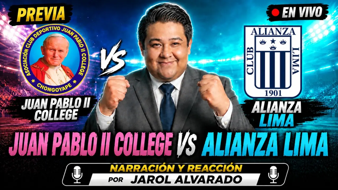 Reproducir: 🔥 JUAN PABLO II COLLEGE vs ALIANZA LIMA | FECHA 8 DEL TORNEO CLAUSURA | LIGA 1 🇵🇪