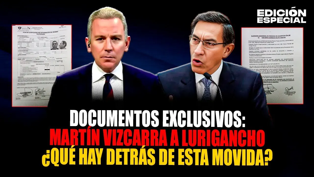 Reproducir: #EnVivo Documentos exclusivos revelan que Vizcarra será enviado a Lurigancho ¿Qué hay detrás?