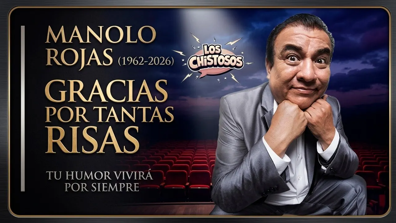 Reproducir: 🌟 HASTA SIEMPRE, MANOLO ROJAS 🕊️ Homenaje de LOS CHISTOSOS a una leyenda del humor #FEEG2026
