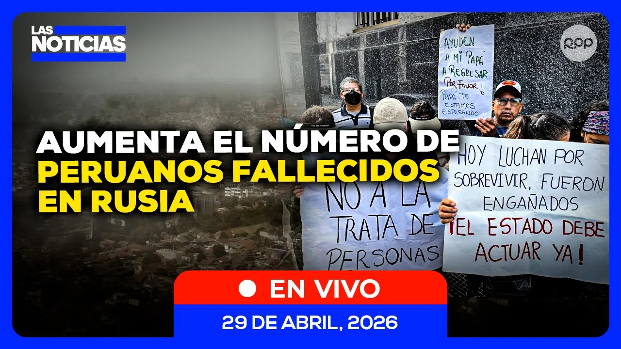 Reproducir: 🚨 Aumenta cantidad de peruanos fallecidos en Rusia 29/04/2026