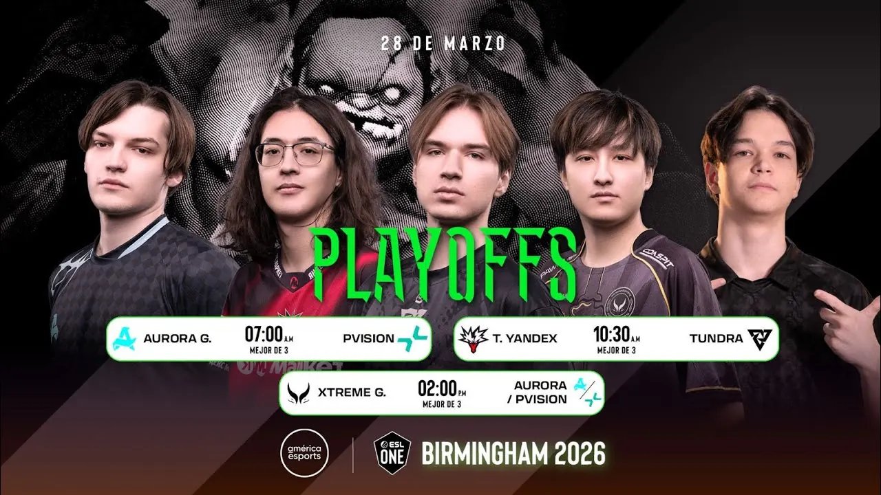 Reproducir: AURORA vs PVISION | Birmingham 2026: PLAYOFFS