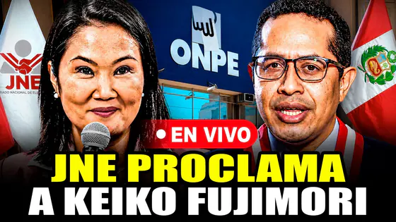 ¡ÚLTIMO MINUTO! JNE PROCLAMA A KEIKO FUJIMORI: ¿PRESIDENTA NO LEGÍTIMA? 03/07