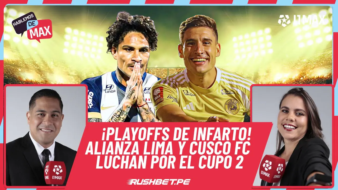 Reproducir: 🔴EN VIVO | PLAYOFFS DE INFARTO: ¿Alianza Lima o Cusco FC? Solo uno irá por el cupo 2