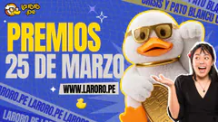 PREMIOS LARORO.PE 25 MARZO | LARORO.PE
