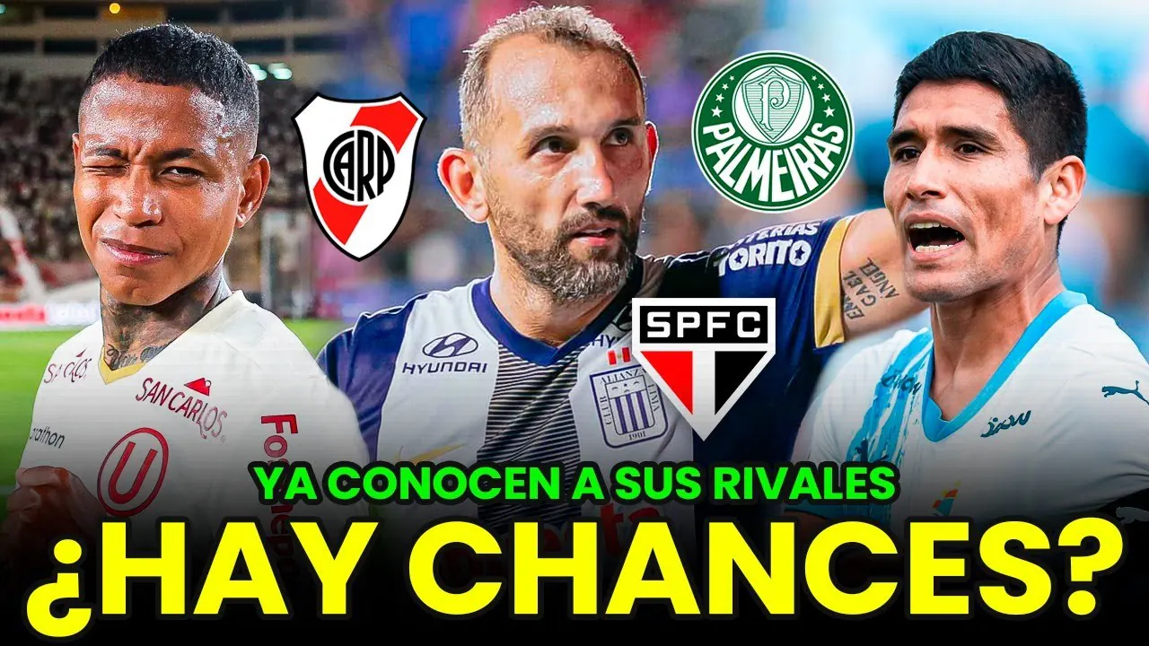 Reproducir: 🔴 #ENVIVO | UNIVERSITARIO, ALIANZA LIMA Y CRISTAL YA CONOCEN A SUS RIVALES EN LA COPA LIBERTADORES