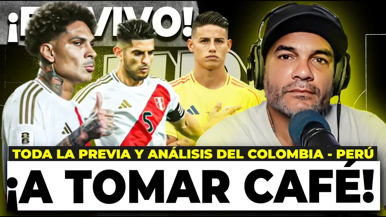 Reproducir: LAS ELIMINATORIAS AL ROJO VIVO: PERÚ VISITA A COLOMBIA  | COKI GONZÁLES #ENVIVO ESTÁN PASANDO COSAS