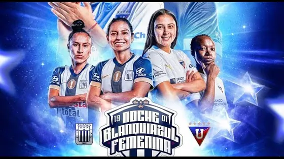NOCHE BLANQUIAZUL FEMENINA EN VIVO: ALIANZA LIMA VS LDU QUITO EN MATUTE