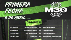 Fútbol ¡EN VIVO! - MASTER 30 INTERCOLEGIOS