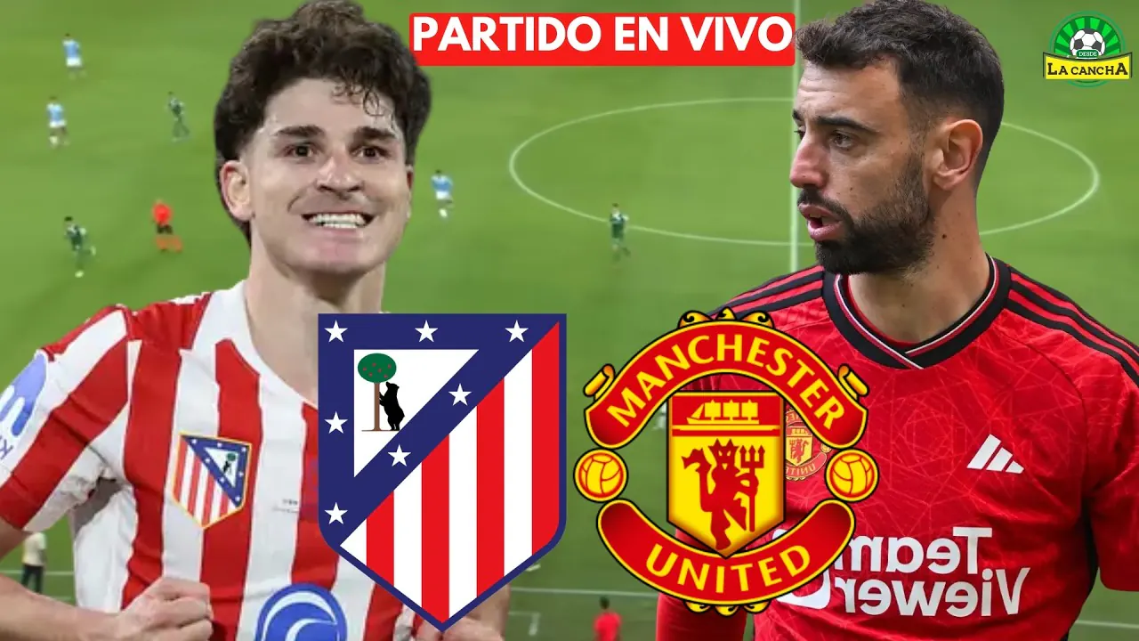 Reproducir: ATLÉTICO MADRID VS MANCHESTER UNITED EN VIVO🔴| CHAMPIONS LEAGUE - JORNADA 2 #envivo