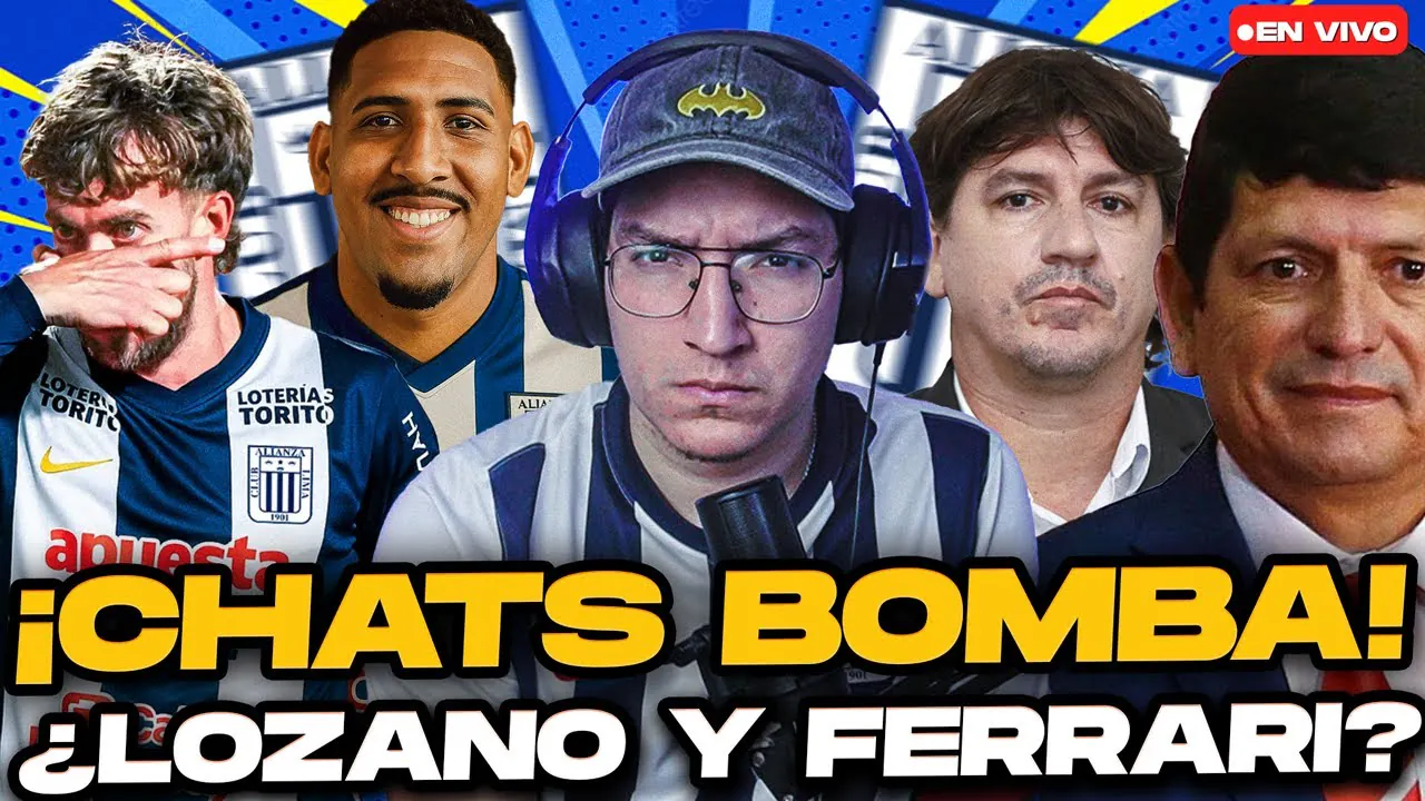 Reproducir: Chats BOMBA entre ¿Jean Ferrari y Lozano? | ¿Alianza Lima cierra su plantel?