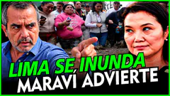 SENADOR MARAVÍ LANZA ADVERTENCIA! LIMA SE INUNDA KIEKO STREAMEA - FUJIPRENSA CONNTRA CASTILLO Y JP