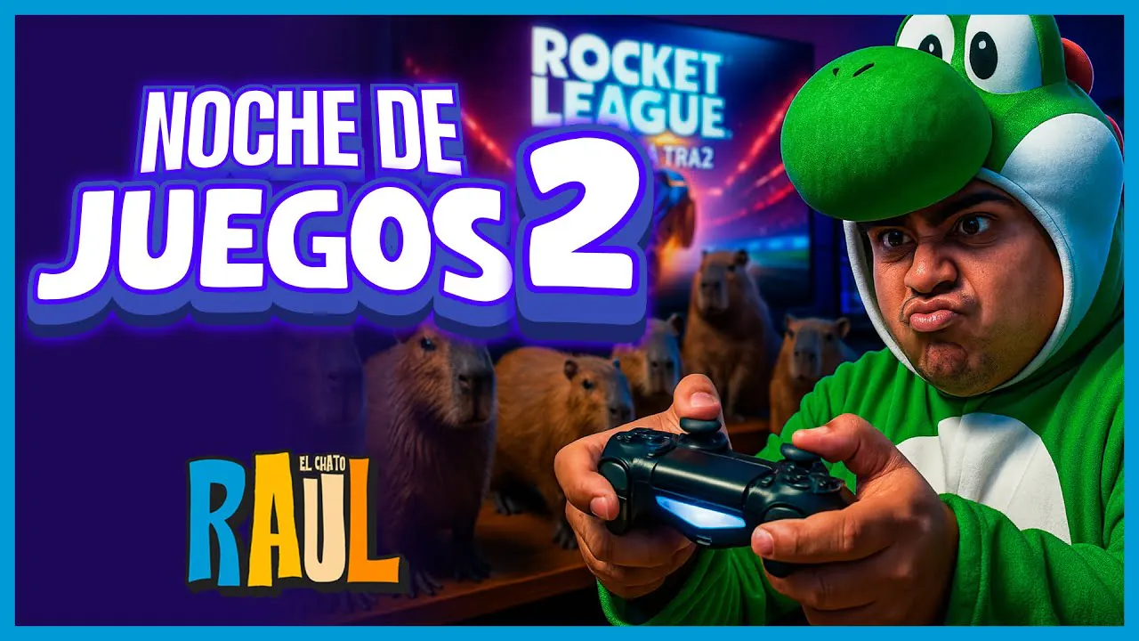 Reproducir: Chatidrugada: Madrugada de Juegos 2UP  -  El Chato Raúl ❤️ -  #ElChatoRaul