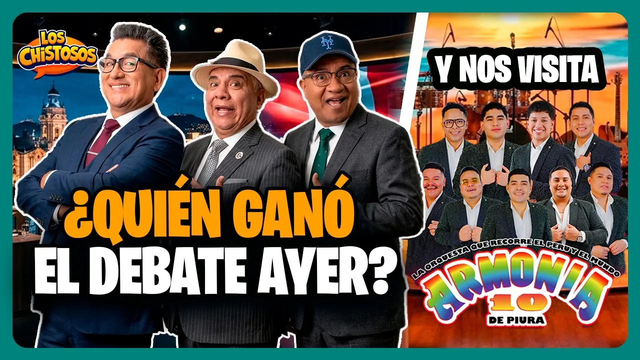Reproducir: 🔴EN VIVO: ¿QUIÉN GANÓ EL DEBATE?  El análisis más ácido y ARMONÍA 10 en LOS CHISTOSOS #FEEG2026