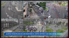 Monitoreo de cámaras en el centro histórico | 19 de junio