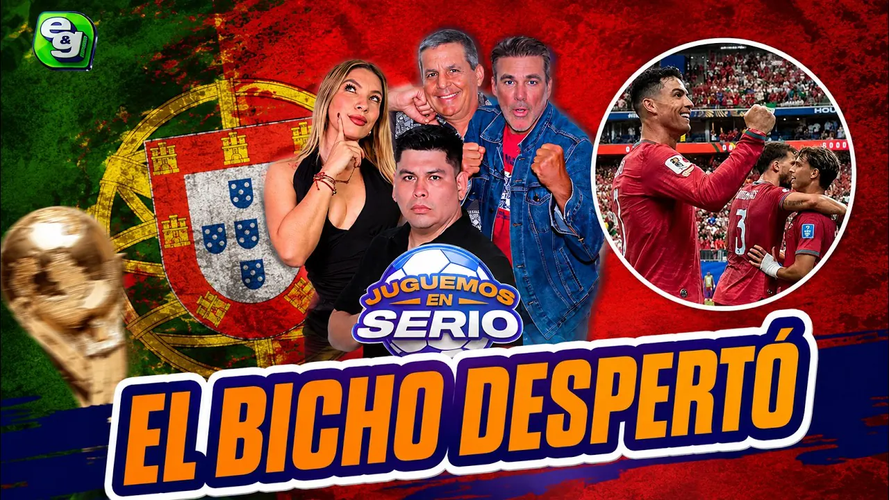 Reproducir: [JES] ¡EL BICHO DESPERTÓ! DOBLETE DE CRISTIANO EN LA GOLEADA DE PORTUGAL