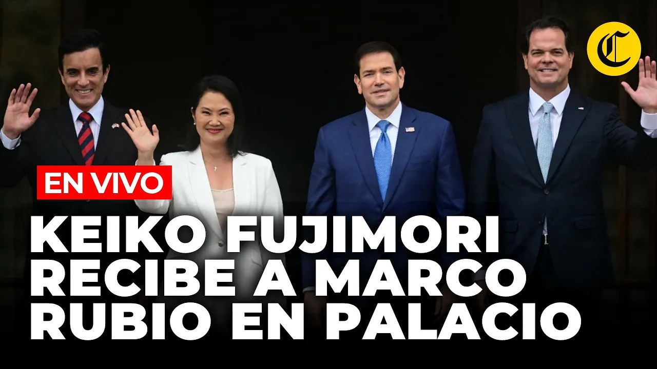 Reproducir: 🔴 MARCO RUBIO se reúne con KEIKO FUJIMORI: EN VIVO visita del SECRETARIO DE ESTADO | El Comercio