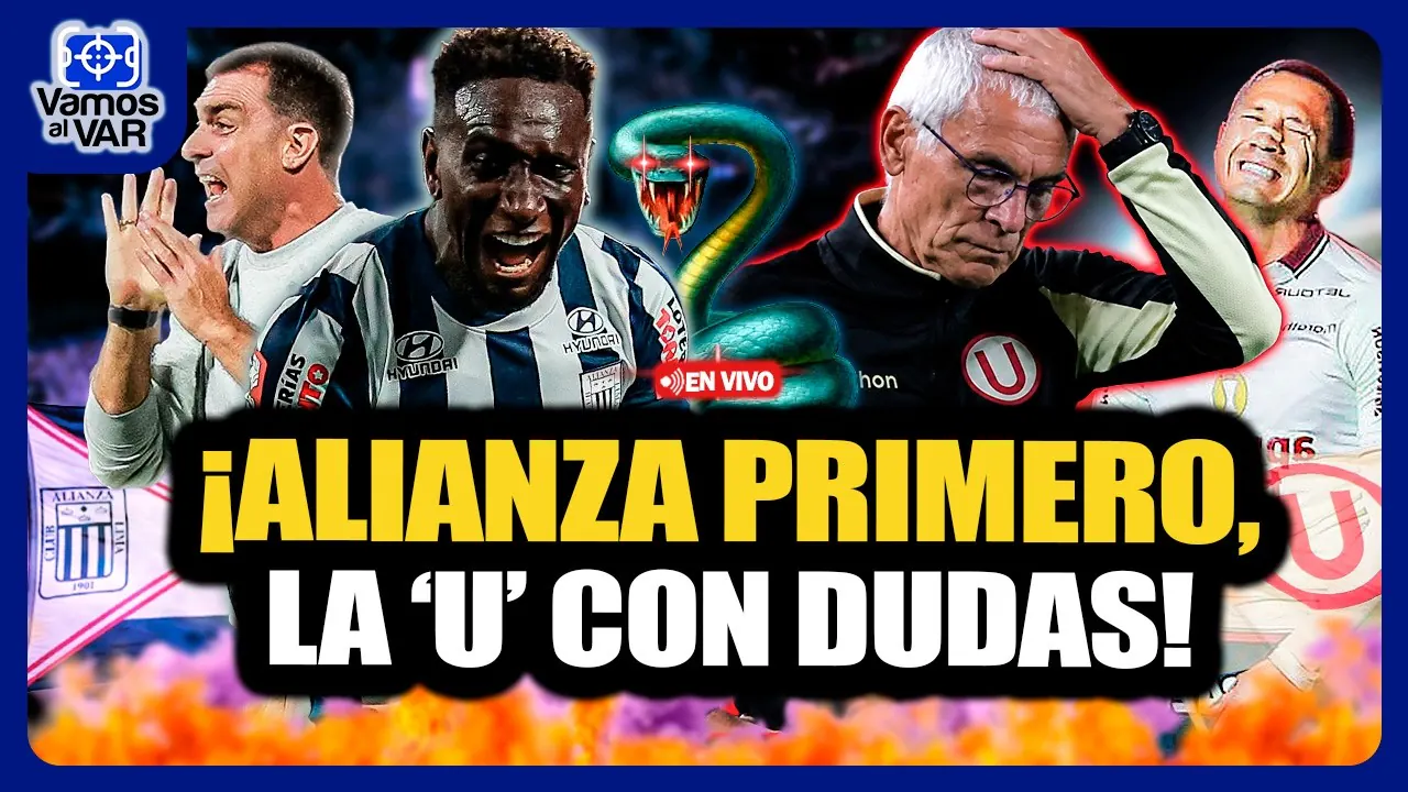 Reproducir: EN VIVO⚡CARAS OPUESTAS: Alianza Lima toma la punta y la 'U' cae en Cusco ante Cienciano