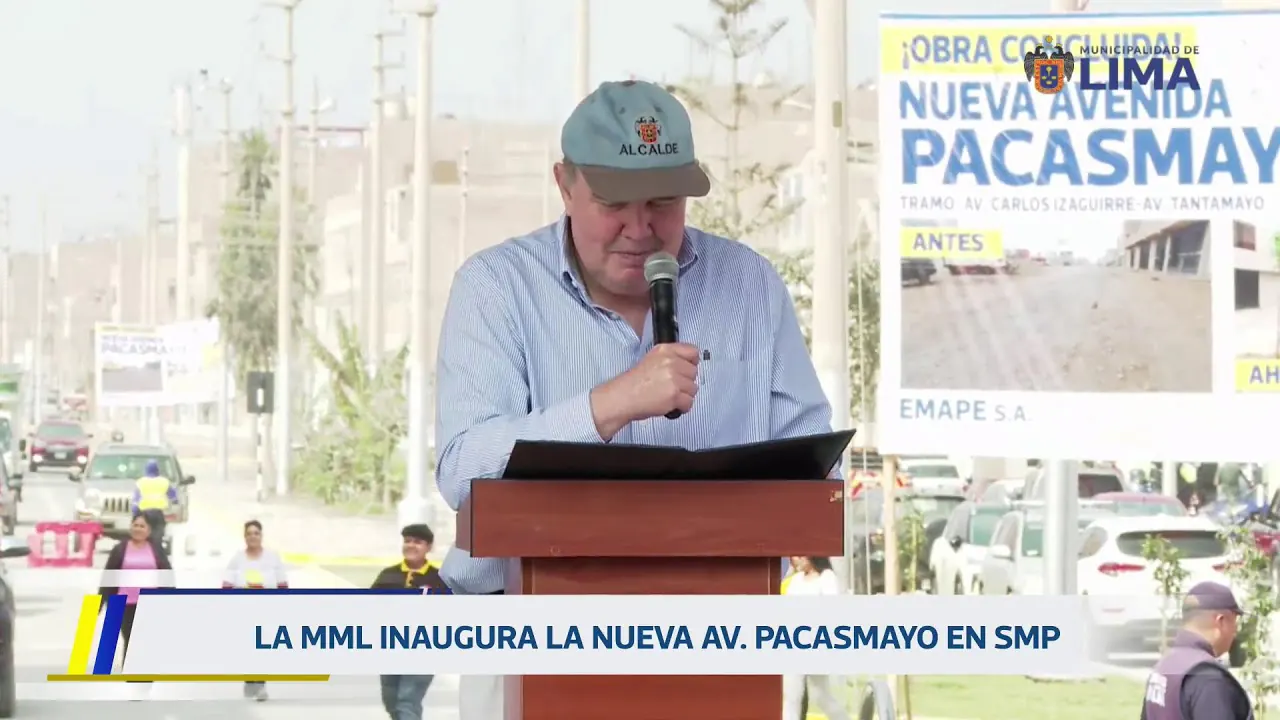 Reproducir: Inauguración de la av. Pacasmayo | 21 de setiembre
