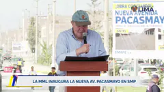 Inauguración de la av. Pacasmayo | 21 de setiembre