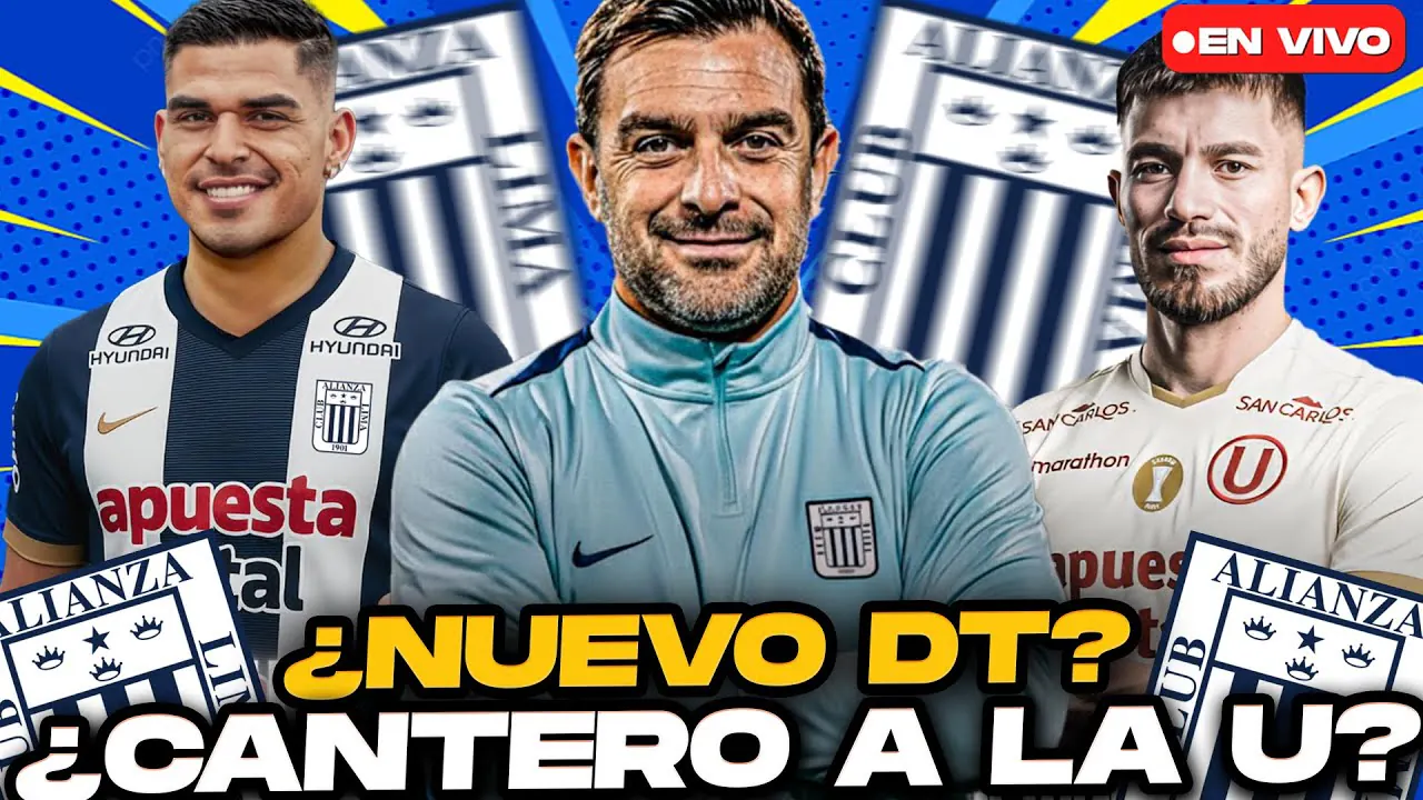 Reproducir: ¡Llega el NUEVO DT! ¿Alianza Lima ya tiene el NUEVO delantero? ¿Cantero a la U?