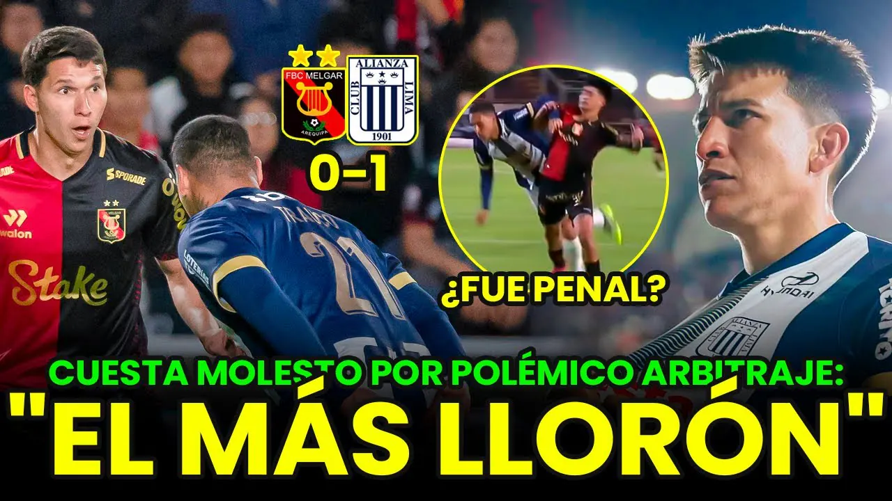 Reproducir: ALIANZA LIMA VENCIÓ A MELGAR Y SE UBICÓ A DOS PUNTOS DEL LÍDER UNIVERSITARIO