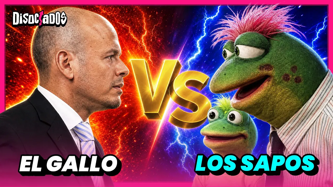 Reproducir: ¡BRUTALIDAD! EL GALLO STONERS LAWYER VS LOS SAPOS | DISOCIADOS