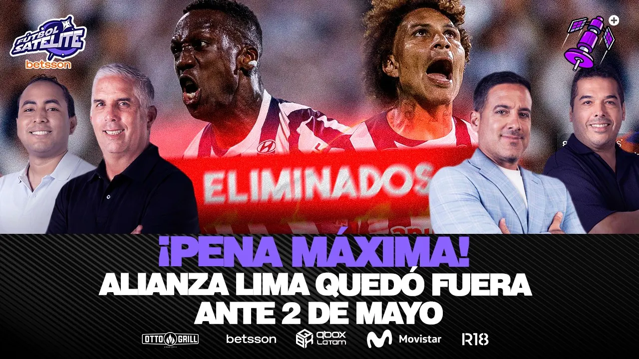 Reproducir: ¡ALIANZA LIMA QUEDÓ FUERA CON 2 DE MAYO! ¿POR QUÉ PAOLO NO PATEÓ EL PENAL | #FÚTBOLSATÉLITE