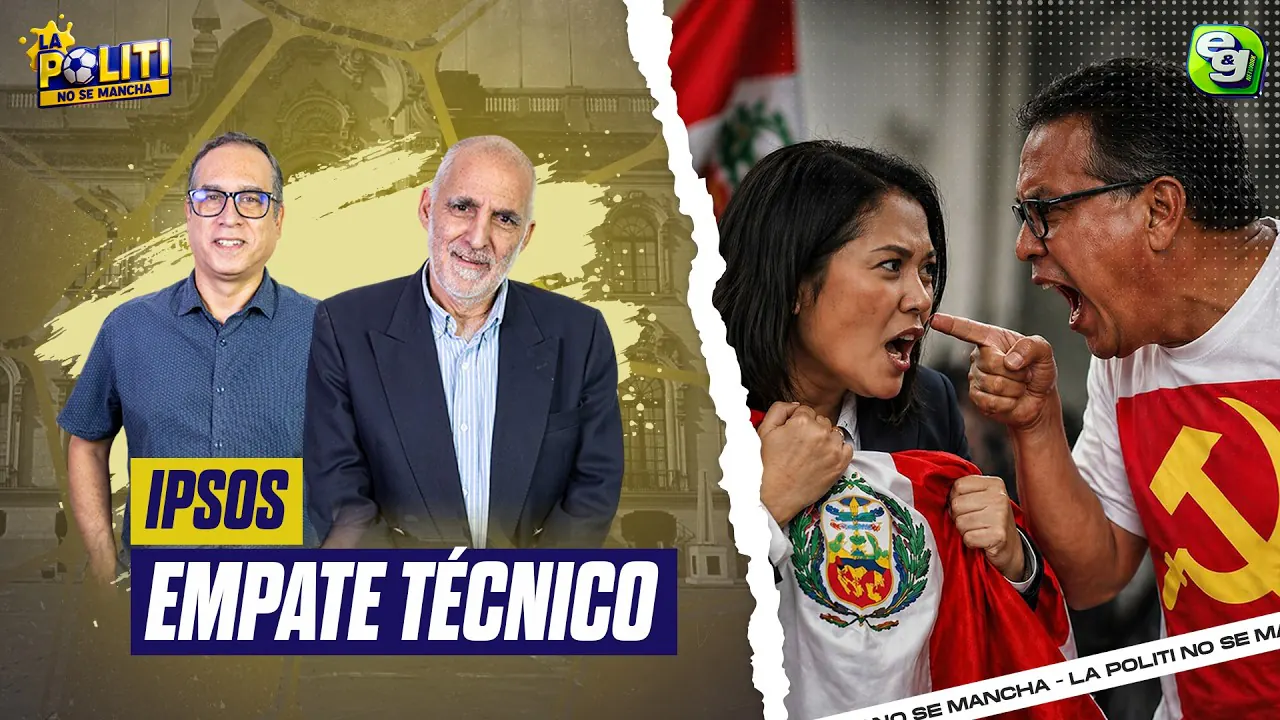 Reproducir: [POLITI] KEIKO Y ROBERTO SÁNCHEZ ESTARÍAN EMPATADOS EN SEGUNDA VUELTA SEGÚN IPSOS🔥