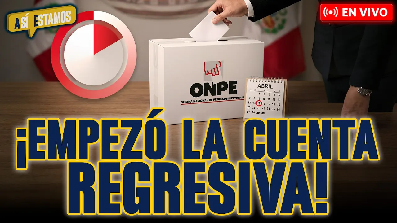Reproducir: 🚨#ENVIVO | ¡FALTAN 6 DÍAS PARA LAS ELECCIONES! COMIENZAN LAS RESTRICCIONES ELECTORALES #ASÍESTAMOS