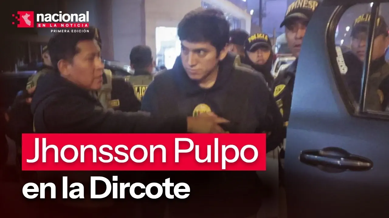 Reproducir: "Jhonsson Pulpo" en la Dircote|"Nacional en la Noticia"|EN VIVO 03/09/2026
