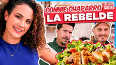 CONNIE CHAPARRO, EL PRECIO ES SOLO UN NÚMERO I Pollo crujiente con ensalada I Studio Cocina