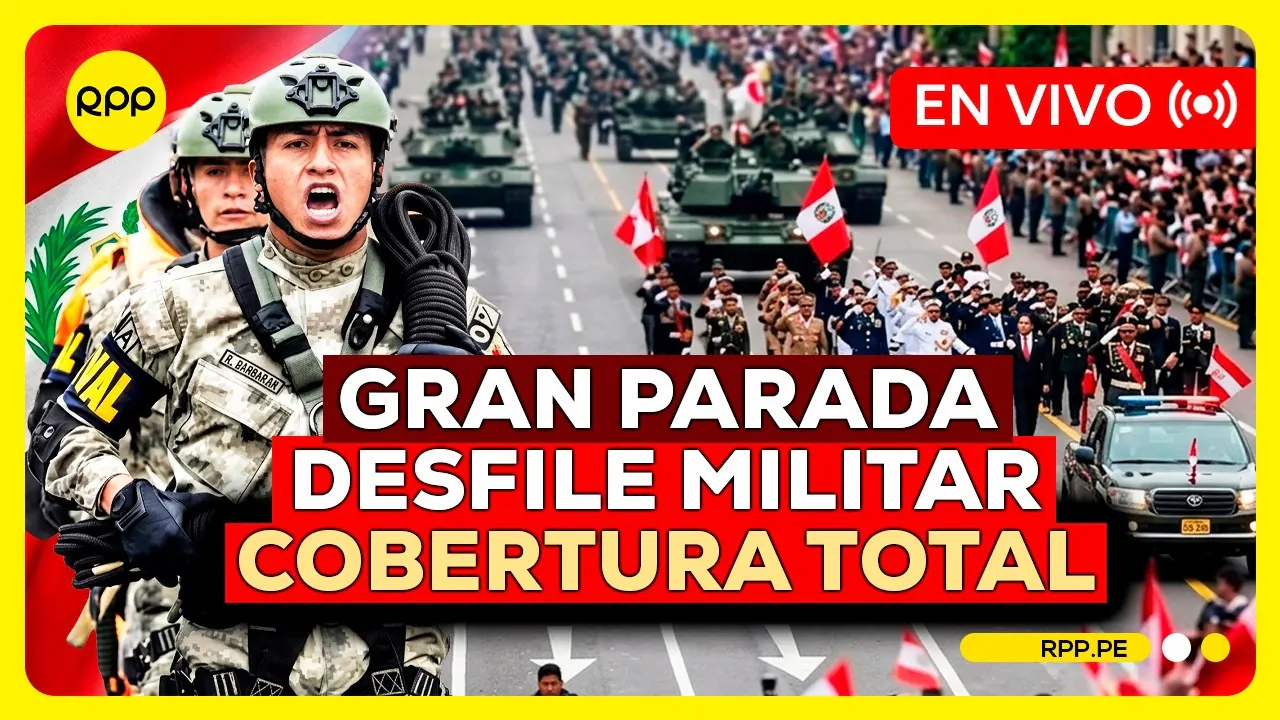 Reproducir: EN VIVO | GRAN PARADA Y DESFILE MILITAR 2026: Keiko Fujimori preside los actos del 29 de julio