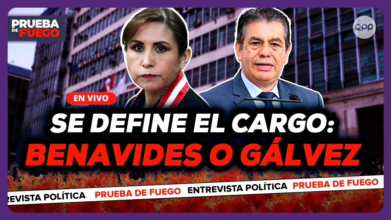 Reproducir: 🔥Elección del Fiscal de la Nación: Tomás Gálvez y Patricia Benavides disputan el Ministerio Público