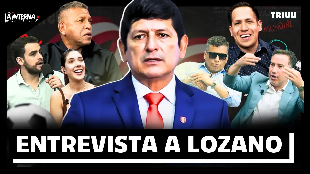 Reproducir: #ENVIVO AGUSTÍN LOZANO EN LA INTERNA⚽