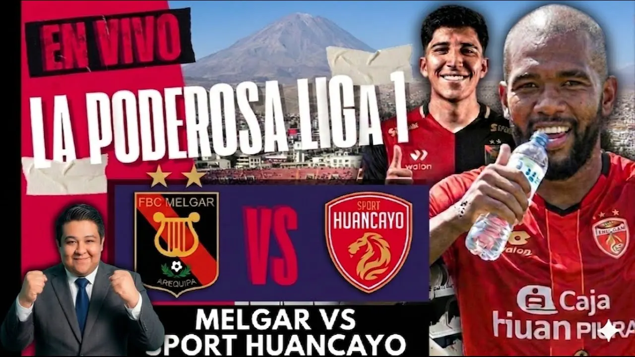 Reproducir: FBC MELGAR VS SPORT HUANCAYO / NARRACIÓN EN VIVO / FECHA 15 APERTURA