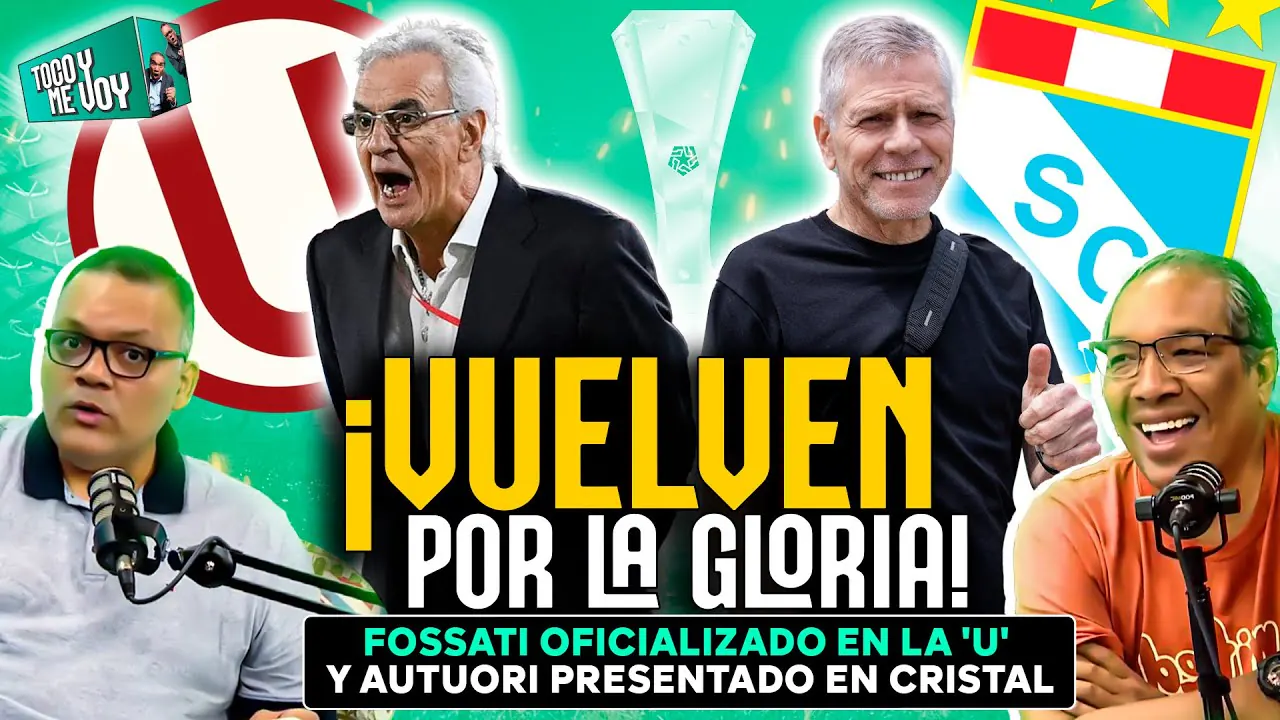 Reproducir: #ENVIVO 🔴FOSSATI Y AUTUORI VUELVEN A LA U Y CRISTAL ¿LA SEGUNDA PARTE ES BUENA? #TOCOYMEVOY