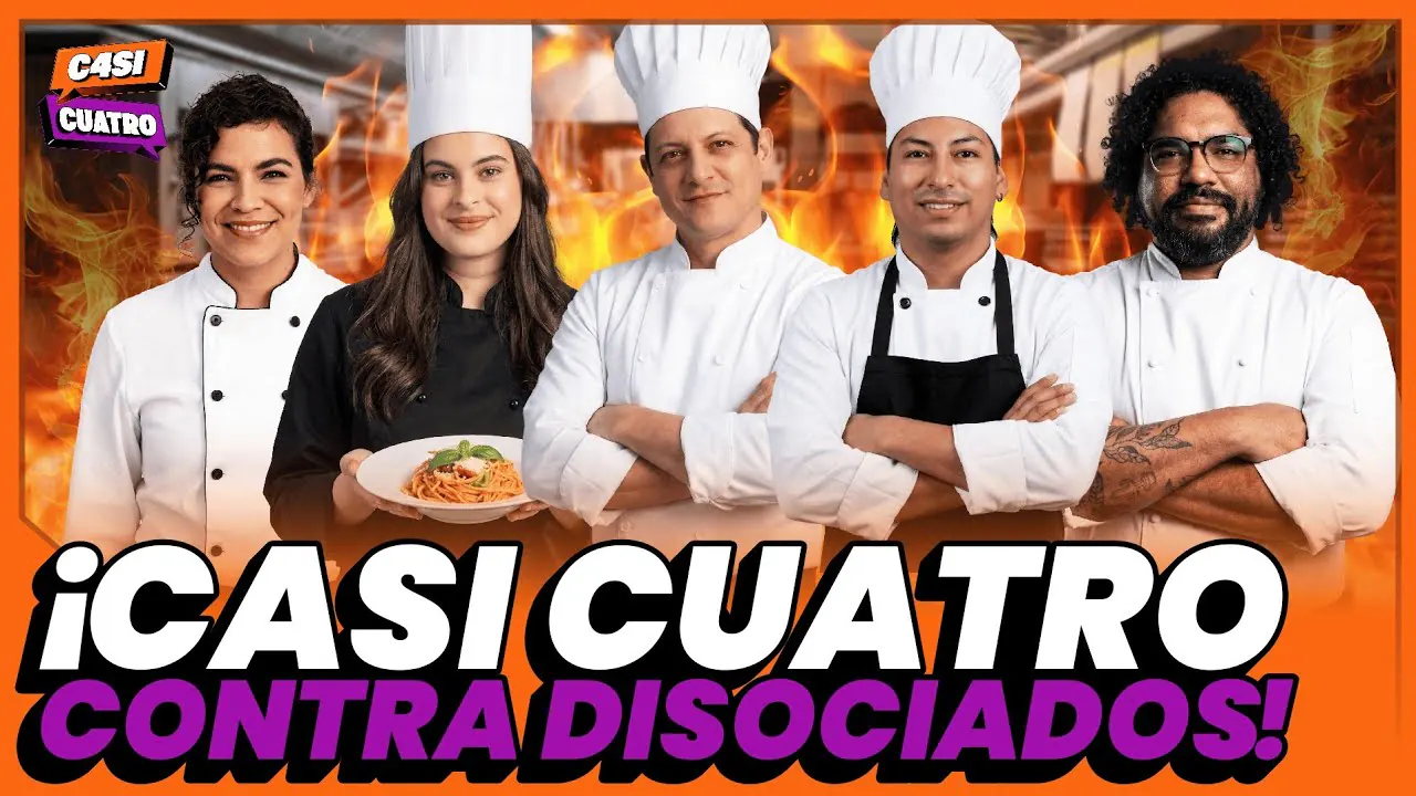 Reproducir: IRL DE COCINA: CASI 4 VS DISOCIADOS | CASI 4