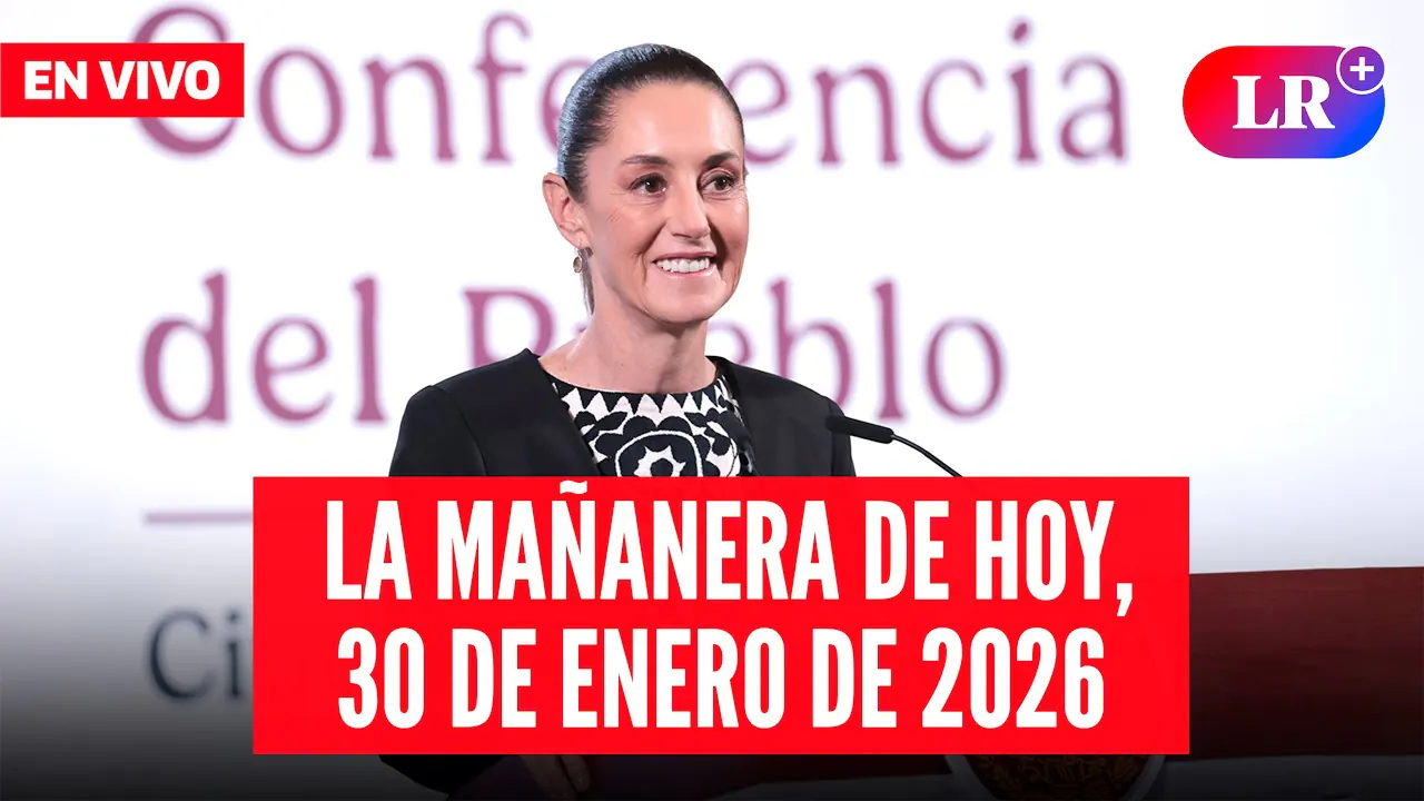Reproducir: 🔴 Claudia Sheinbaum EN VIVO en la Mañanera de HOY, 30 de enero 2026 | #LR