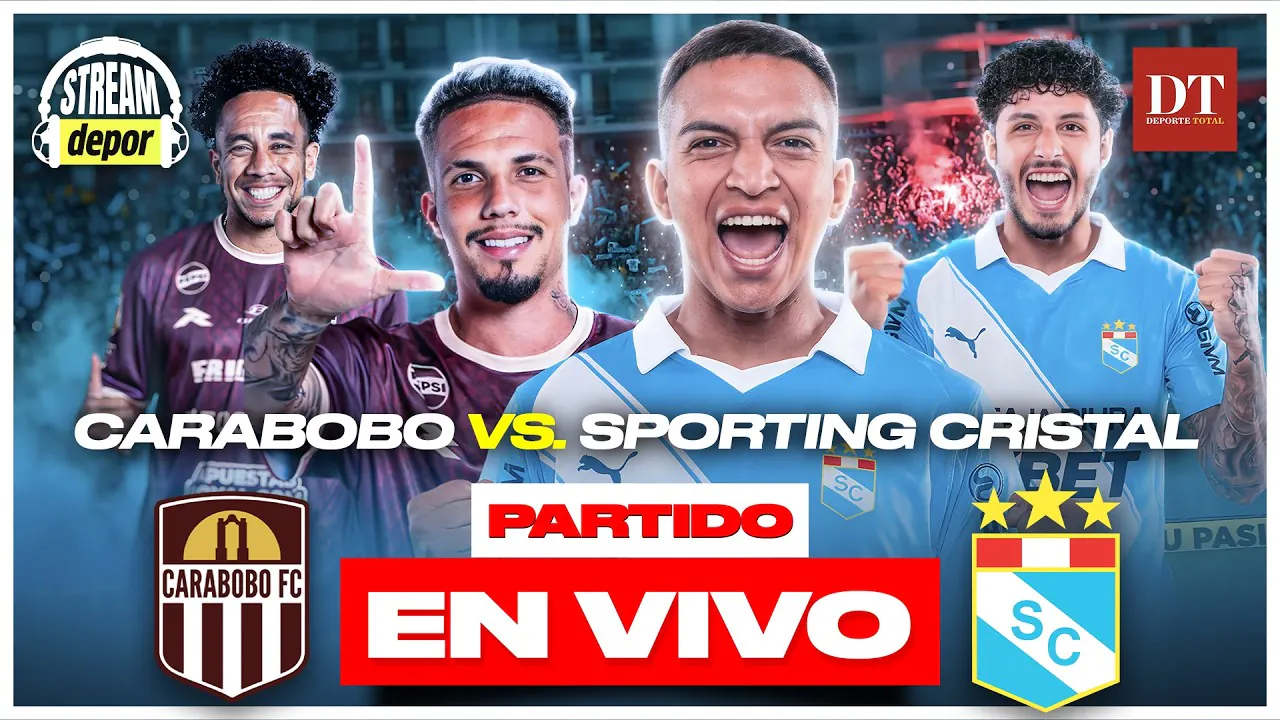Reproducir: CARABOBO vs SPORTING CRISTAL COPA LIBERTADORES FASE 3 | EN VIVO | El Comercio