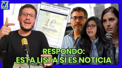 RESPONDO: ESTA LISTA SÍ ES NOTICIA - CONTRAATAQUE 19/08