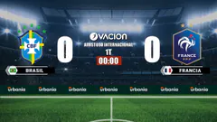 BRASIL VS FRANCIA por RADIO OVACION | AMISTOSO INTERNACIONAL