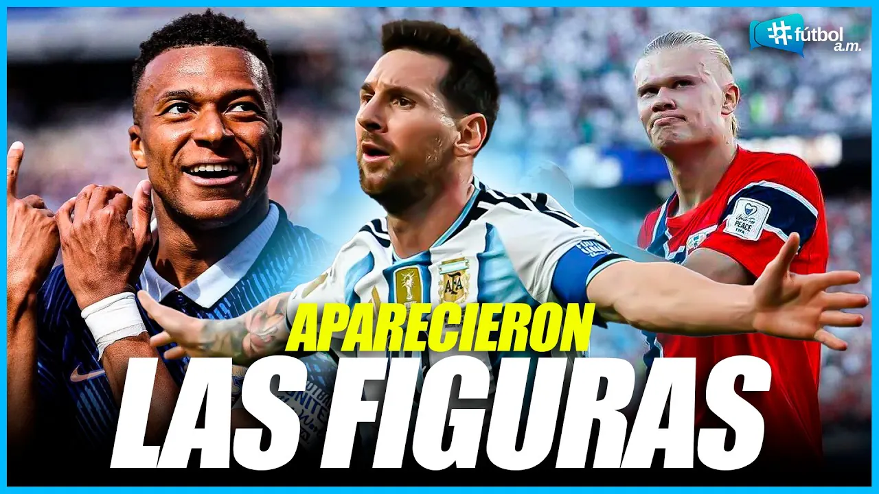 Reproducir: Aparecieron MESSI, MBAPPÉ Y HAALAND; hoy debuta CRISTIANO RONALDO | Fútbol A.M. 16/06/26