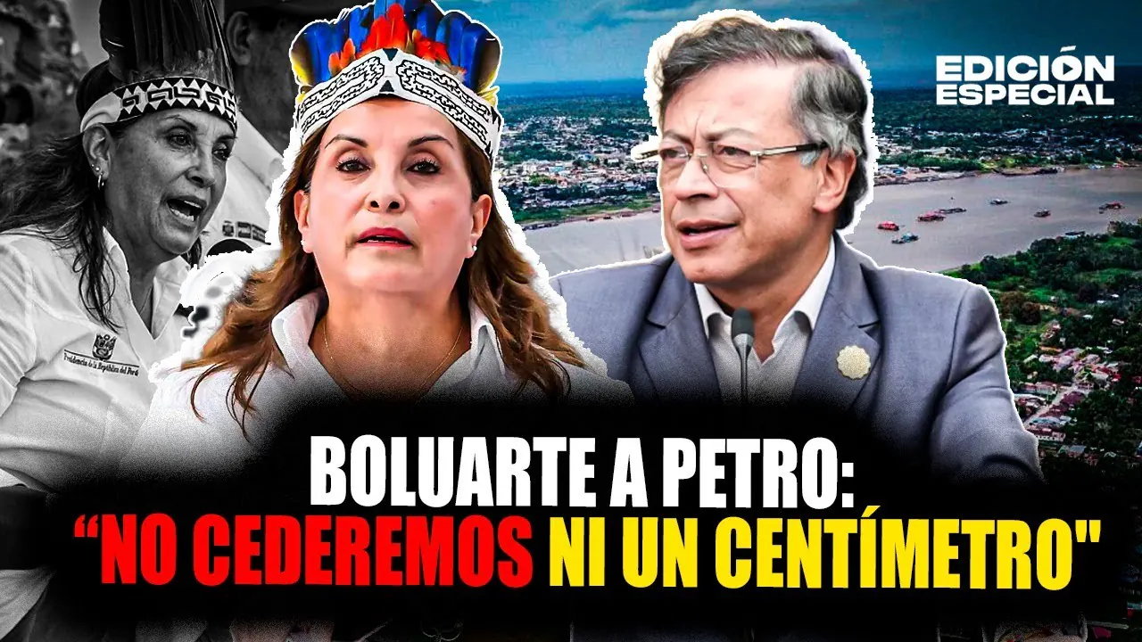 Reproducir: #EnVivo Boluarte a Petro: "No cederemos ni un solo centímetro de nuestro territorio"