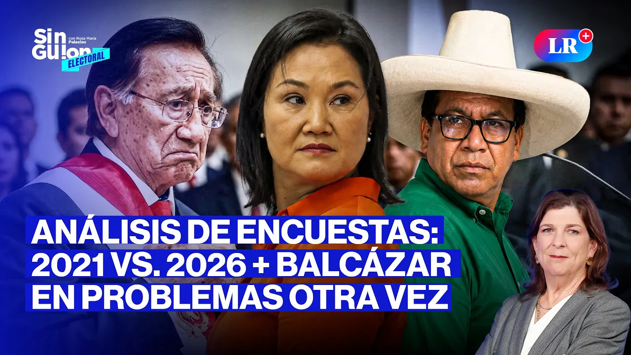 Reproducir: ¡NUEVA ENCUESTA! KEIKO FUJIMORI SUPERA A SÁNCHEZ POR POCO | SIN GUION CON ROSA MARÍA PALACIOS