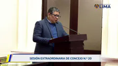 Sesión Extraordinaria de Concejo n.º 20-2025 | 21 de agosto.