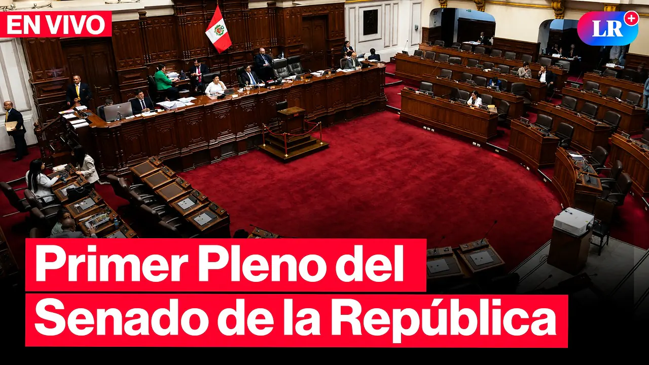 Reproducir: 🔴EN VIVO | SESIÓN del PRIMER PLENO del SENADO de la REPÚBLICA | #LR