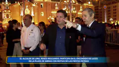 Encendido de luces en la Plaza de Armas por Fiestas Patrias | 13 de julio