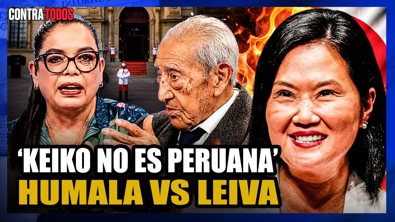Reproducir: BRUTALIDAD: ¿KEIKO NO ES PERUANA? | HUMALA VS LEIVA | CONTRA TODOS 🔴
