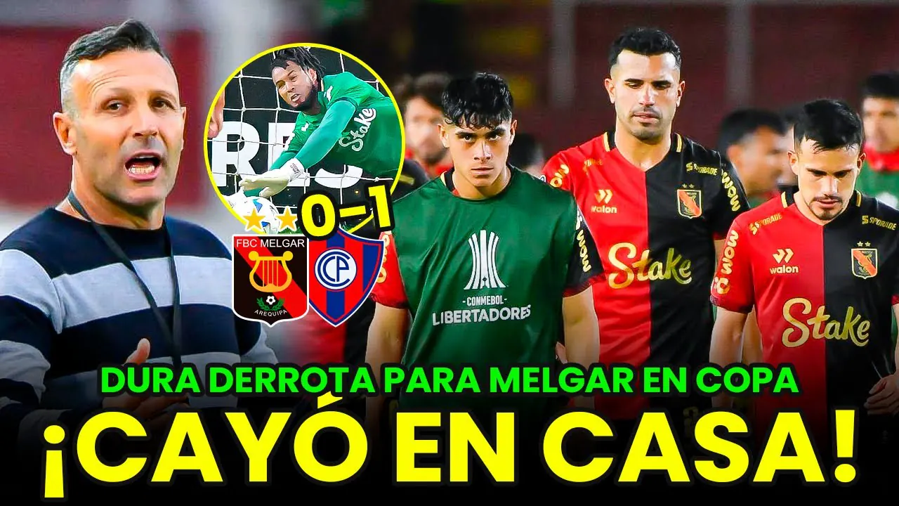 Reproducir: MELGAR CAYÓ 0-1 ANTE CERRO PORTEÑO Y TENDRÁ QUE BUSCAR LA VICTORIA EN PARAGUAY | GRAU vs. CUSCO